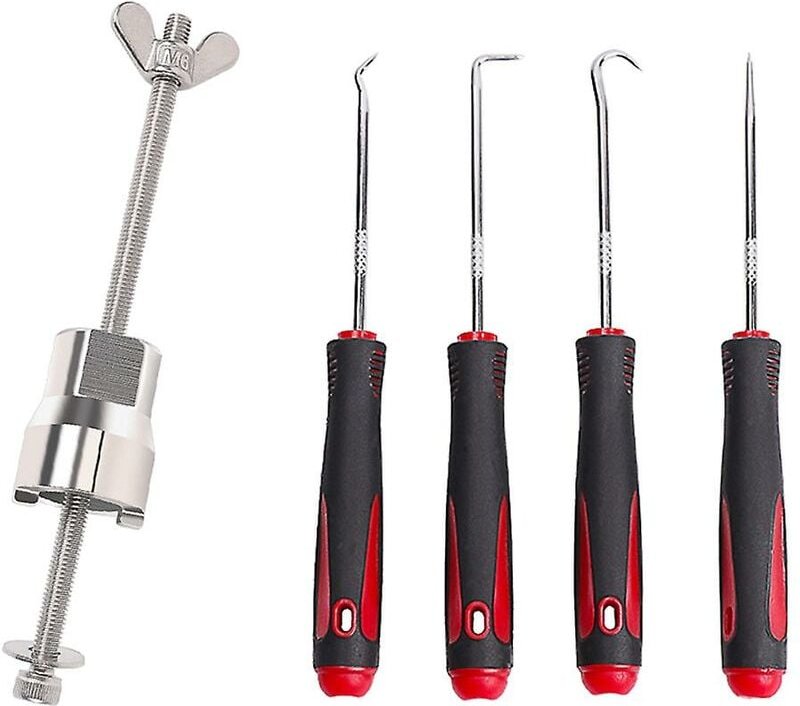 4 Stück Fahrrad-Vorderradgabel-Öldichtungshaken für Rennrad-O-Ringe, speziell geformte Werkzeuge und Werkzeug zum Entfer...