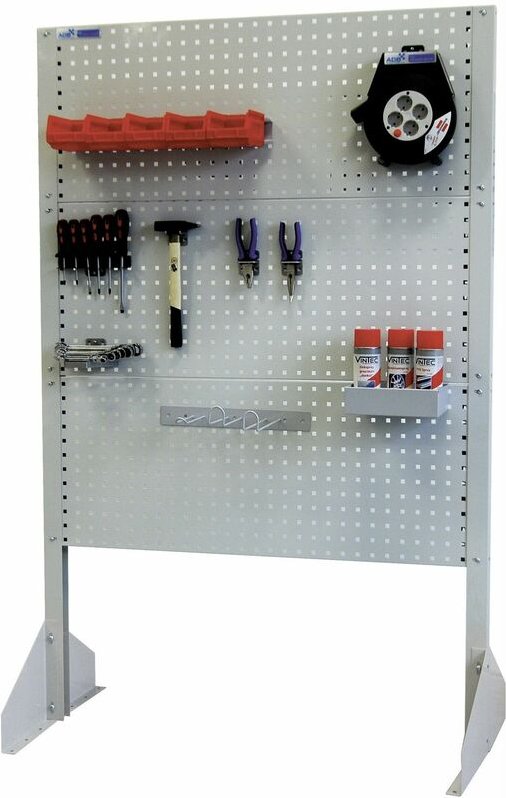 ADB Werkzeugwand Lochwand Lochplatten Lagerregal Werkstattwand 1710x1065x730 mm