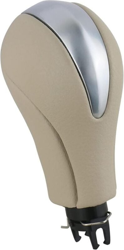 Tlily - Auto-Schaltknaufkopf 34910-JK03A 34910-1LA6C für G25 G37 FX37 EX37 QX70 Q60 QX50 2008-2015 abs Beige