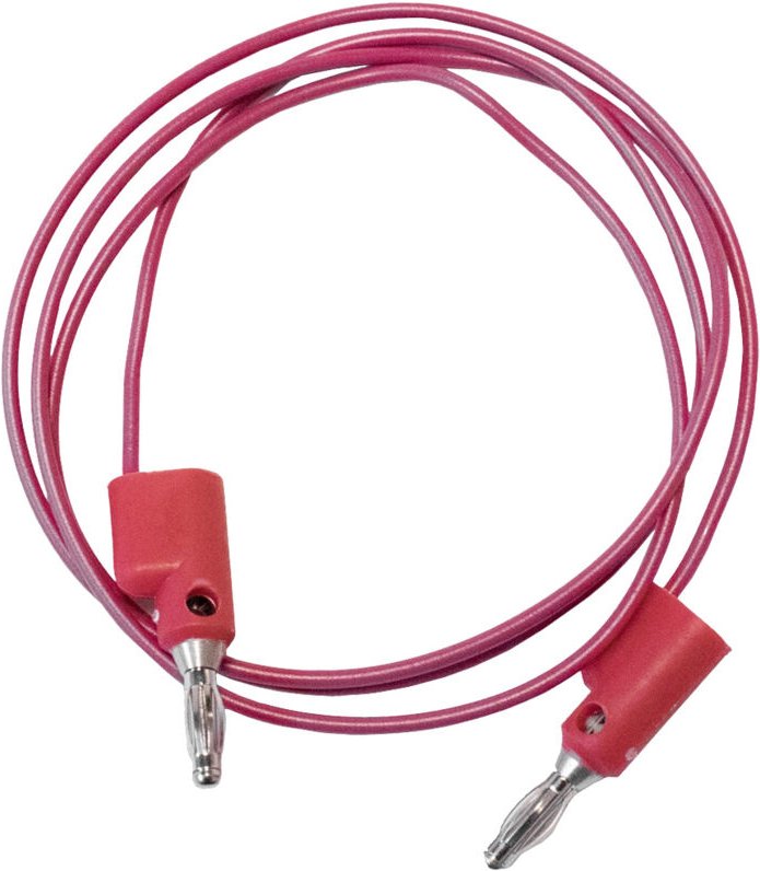 Mueller Electric - BU-2020-A-12-2 Messleitung Bananenstecker 4 mm Bananenstecker 4 mm 0.305 m Rot 1 St