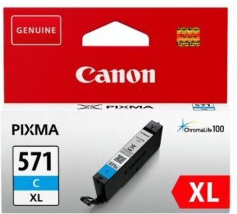 Tintenpatrone Originalzubehör CLI-571XL c ca. 680 Seiten cyan 11ml