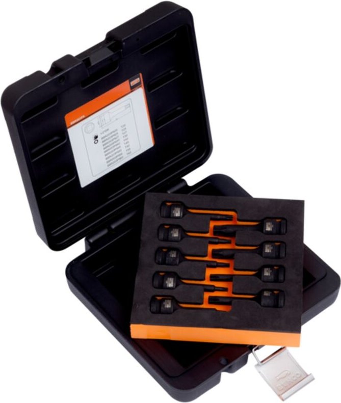 Bahco - 1/2 Kraft-Bit-Stecknuss-Satz, Torx, lang, 9-tlg