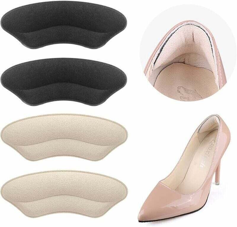 2 Paar Fersenpolster, Schuheinlagen, dicke Fersenpolster, schützen vor Reibung und Ausrutschen
