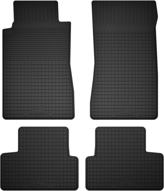 Gummi-Automatten, 4er-Set, Universalmodell: Mitsubishi L200 Triton Pick-up (2001-2006)