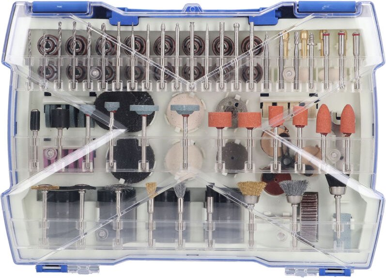Ej.life - Zubehörset für Abrasive Rotationswerkzeuge, Stahldraht-Elektro-Mini-Bohrer-Set, Polier-Gravierköpfe für Kerami...