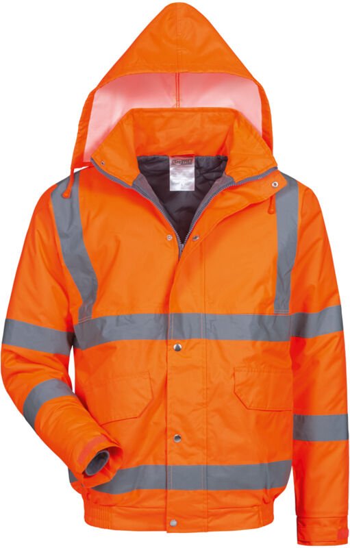 Gr .4XL (70/72) EUGEN WARNSCHUTZ PILOTJACKE ORANGE orange EUGEN HIGH VIS PIL