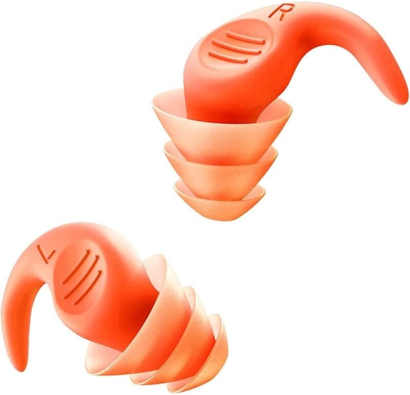 Wiederverwendbare Silikon-Ohrstöpsel, wasserdicht zum Schwimmen und Baden, geräuschdämpfend zum Schlafen, für Männer, Fr...