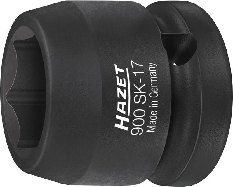 Hazet - Schlag-, Maschinenschrauber-Steckschlüssel-Einsatz (6kt.) 900SK-17 Vierk