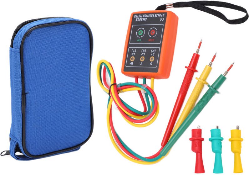 Eosnow SM852B AC Phasenfolgemesser 3 Rotationstester LED-Anzeigedetektor 60V 600V