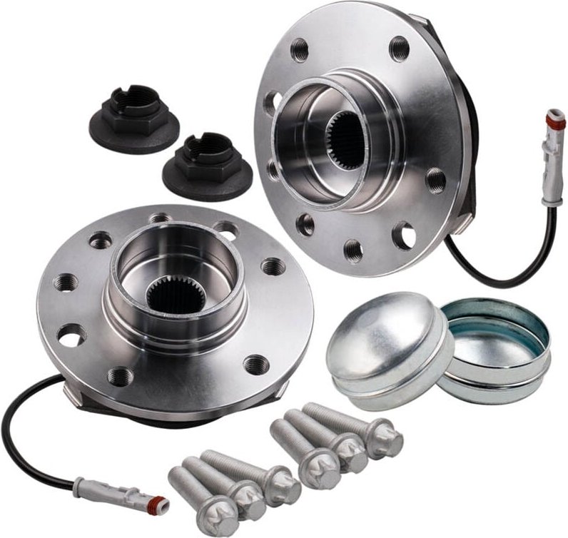 2x Radlagersatz Radnabe Radlager Satz vorne for Opel Astra H Zafira B VKBA3651