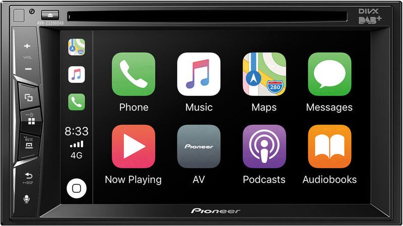 AVH-Z3200DAB Doppel-DIN Moniceiver dab+ Tuner, Bluetooth®-Freisprecheinrichtung, Anschluss f - Pioneer