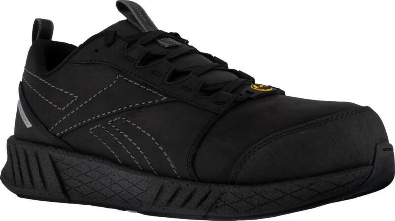 Halbschuh Fusion Formidable Work, S3, 44 schwarz/schwarz Gr. 44 - Reebok