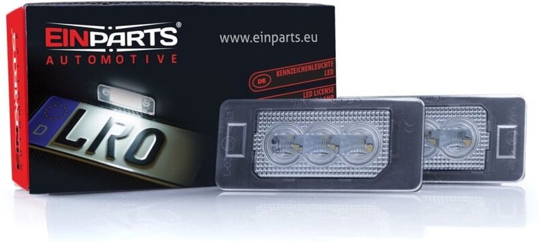 LED Kennzeichenbeleuchtung 6000K Kaltweiß 12V CANBUS für Audi Seat Skoda VW