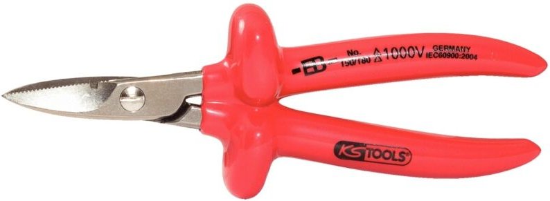 1000V Elektrikerschere, 180mm