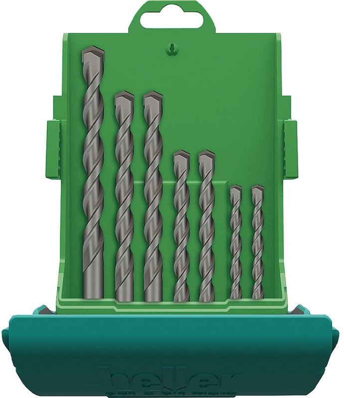 Beton-/Steinbohrersatz ProConcrete 7-teilig ø 4 / 5 / 2 x 6 / 8 / 10 / 12 mm