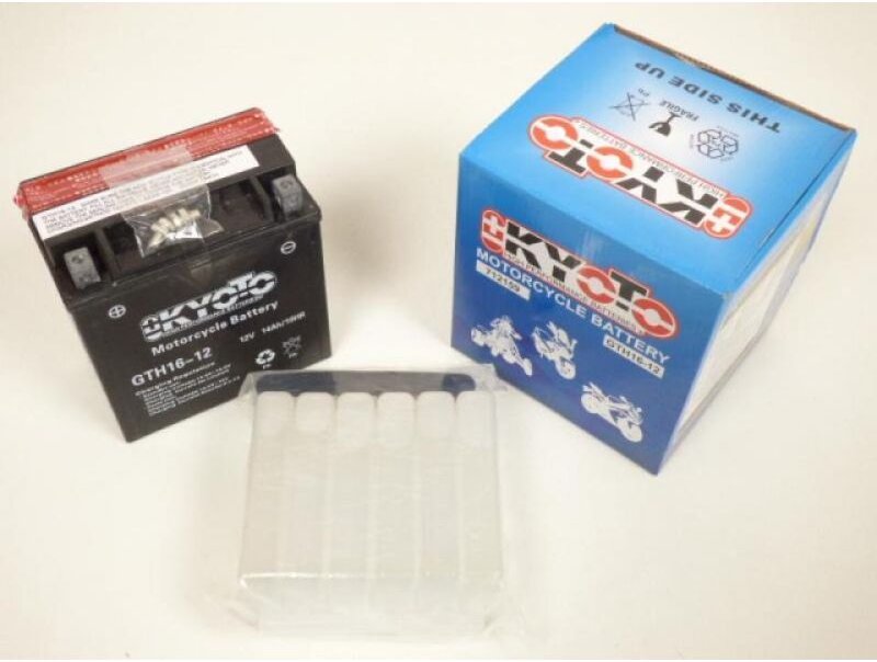 Batterie Kyoto für Piaggio Scooter 500 MP3 2012-2013 YTH16-12