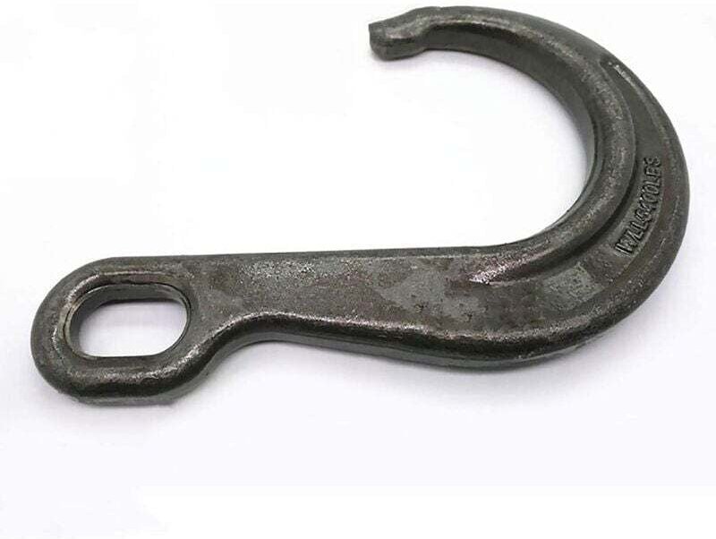 Hindernisse für Fahrzeuge, J-förmig, Abschlepphaken, Hängekette, Doppelhaken, 4T, 5T, Bremsseil, Transportseil, Transpor...