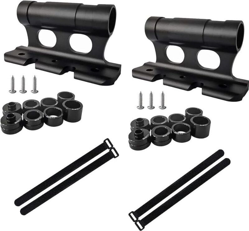 CCYKXA Fahrradgabelhalterung, Schnellspanner-Fahrradträger aus Aluminiumlegierung, für Auto-LKW-Anhänger