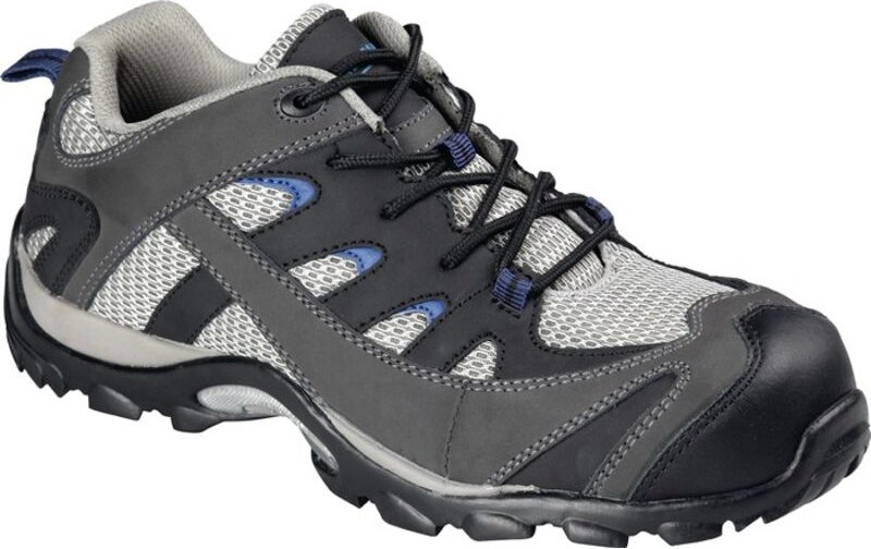 Sicherheitsschuh Mauritius Gr.46 schw/grau Leder/Textil S1P HRO EN20345 PROMAT