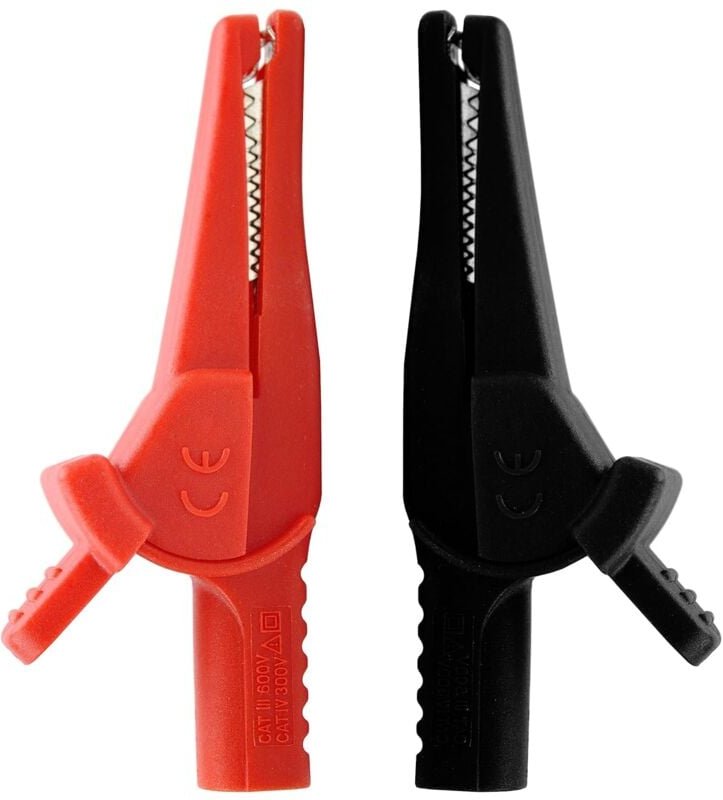 Dolaso - AC285-2 Multimeter-Krokodilklemmen Sicherheits-Krokodilklemme Kompatibel mit Fluke-Phasenrotationsanzeiger zur ...