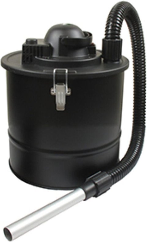 Elektrischer Ascheentferner mit 18l Kapazität, 220V - 1200W. Unterdruck: 17 KPa. Luftdurchsatz: 32,45 dm³/s.