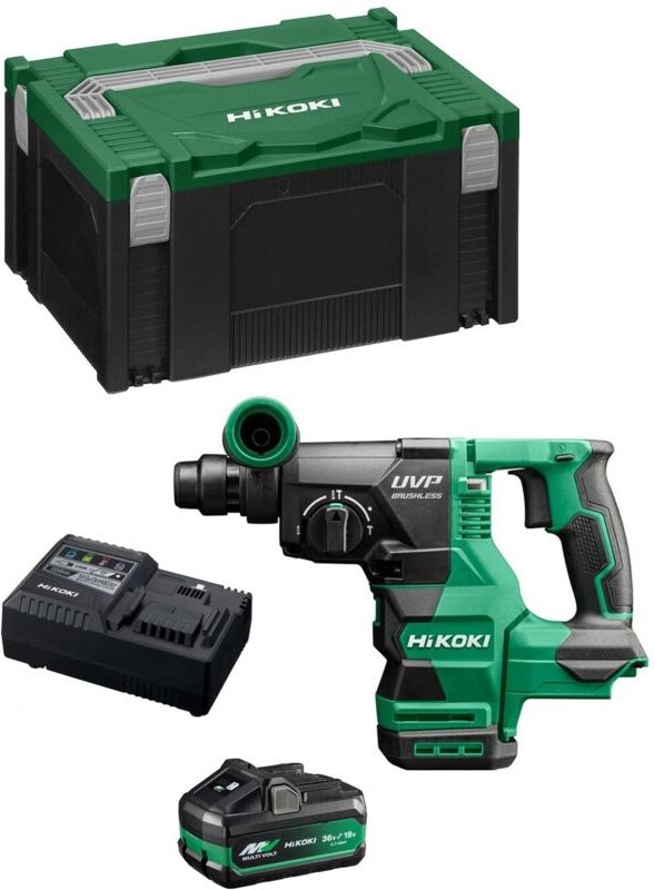 Bohrhammer HIKOKI DH3628DAB1X (1 x 4,0Ah/8,0Ah + UC18YSL3 + Koffer HSC III)