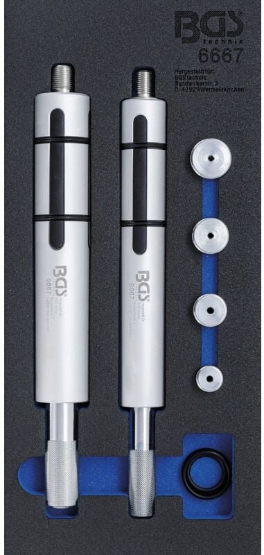 BGS Werkstattwageneinlage 1/3: Kupplungs-Zentrierwerkzeug-Satz für LKW 6 tlg. - 6667