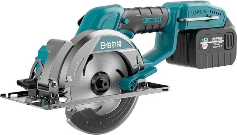 5-1/2" Akku-Kreissäge für Makita 18V Akku, bürstenlos, 6600 U/min, maximale Schnitttiefe 2" (90°), kompakte Fliesensäge ...