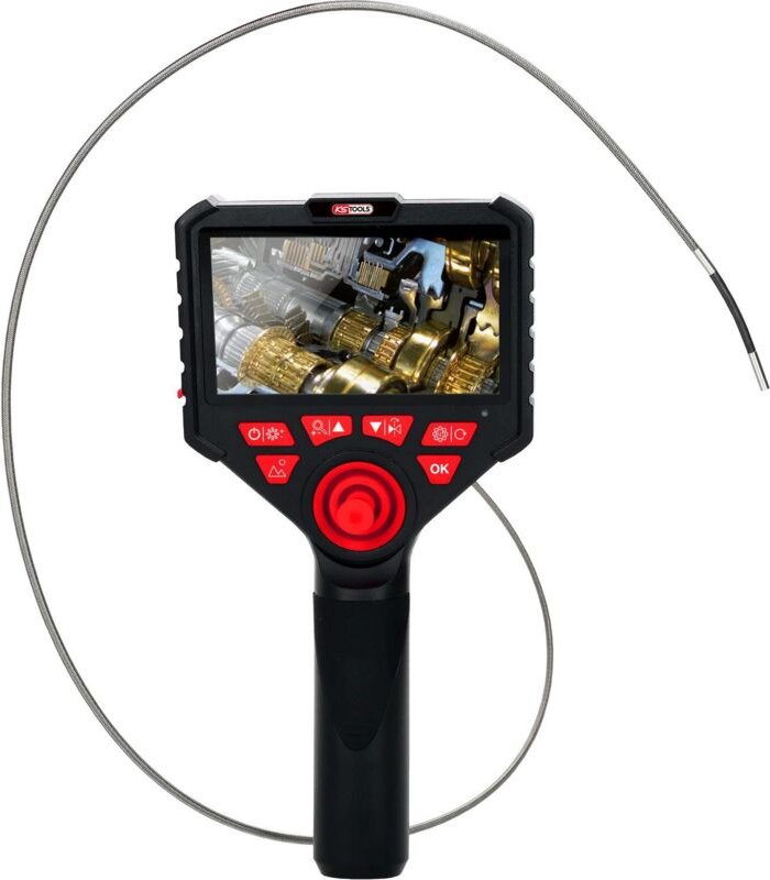 HD-Videoskop-Satz mit Ø 3,9 mm 720° und 0° HD Frontkamera-Sonde, flexible PVC Hülle