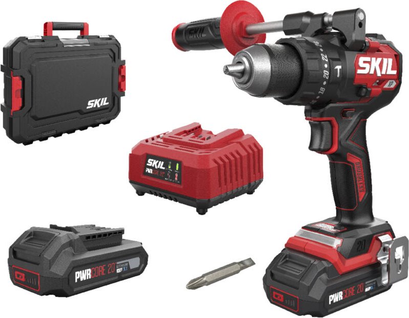 Skil 20V 3085 HC Akku-Schlagbohrmaschine (2x2,0 Ah Gehäuse)