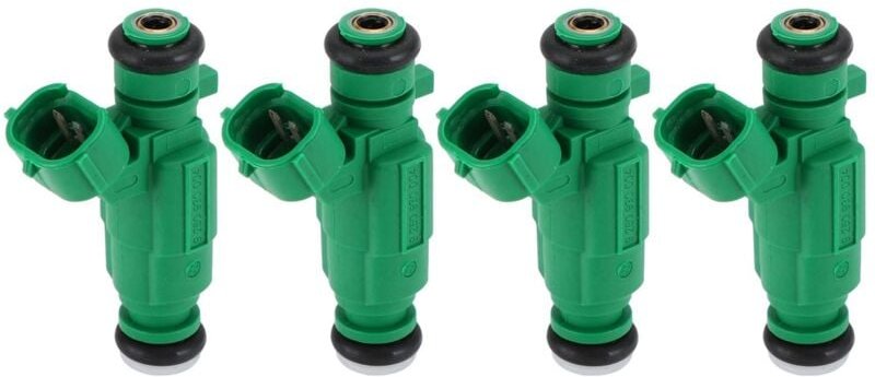 Tlily - 4-teilige Einspritzdüsen 35310-37150 für Accent 1.6L L4 2006-2011