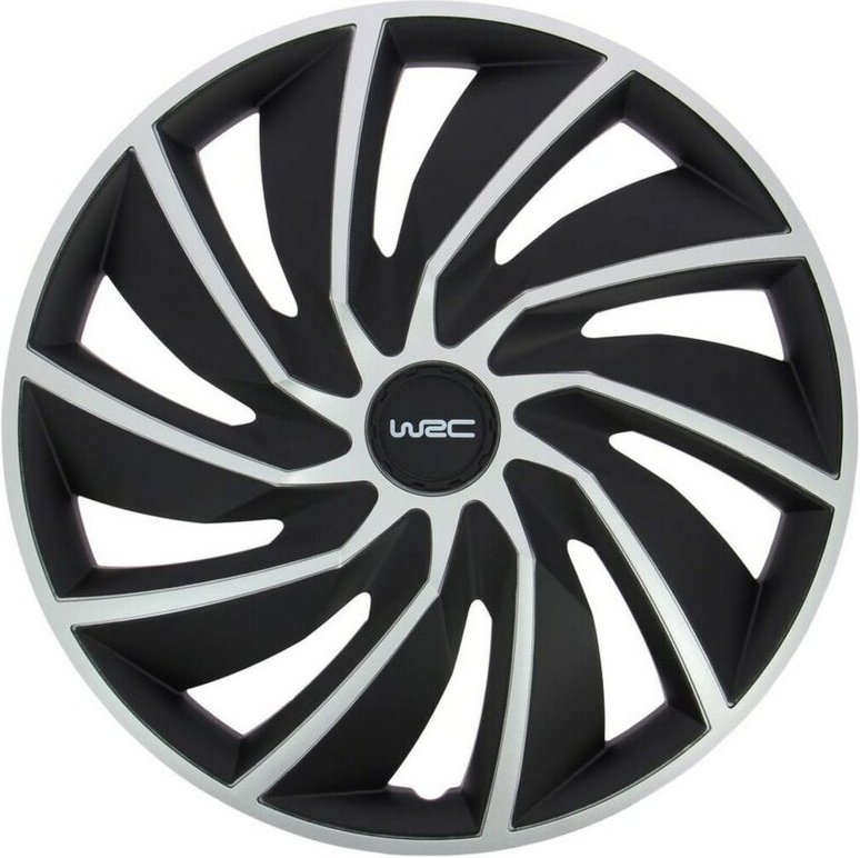 Radkappe WRC Turbo Grau Schwarz/Grau