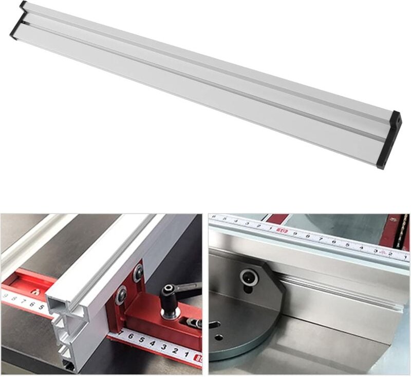 Gehrungsschiene, 75 Typ 800 mm T-Schienen, Aluminium-T-Nut, DIY-T-Mutter-Gehrungsschienenlehre, Holzbearbeitungs-Tischsä...