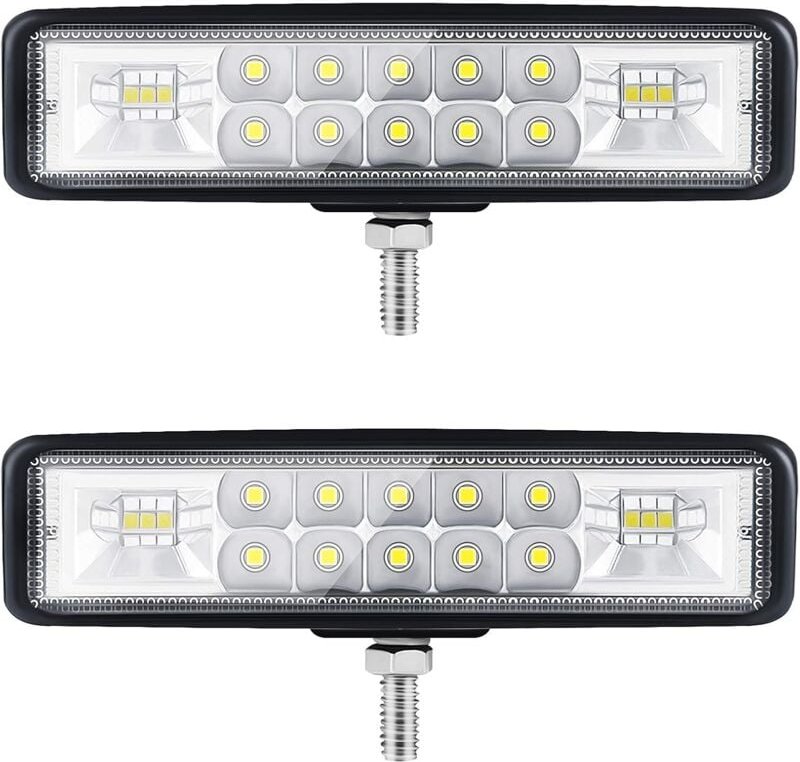6-Zoll-Motorrad-LED-Scheinwerfer, 2-reihiger Traktor-LED-Arbeitsscheinwerfer, 9–36 v, 120 w, 12000 lm, 6000 k, Scheinwer...