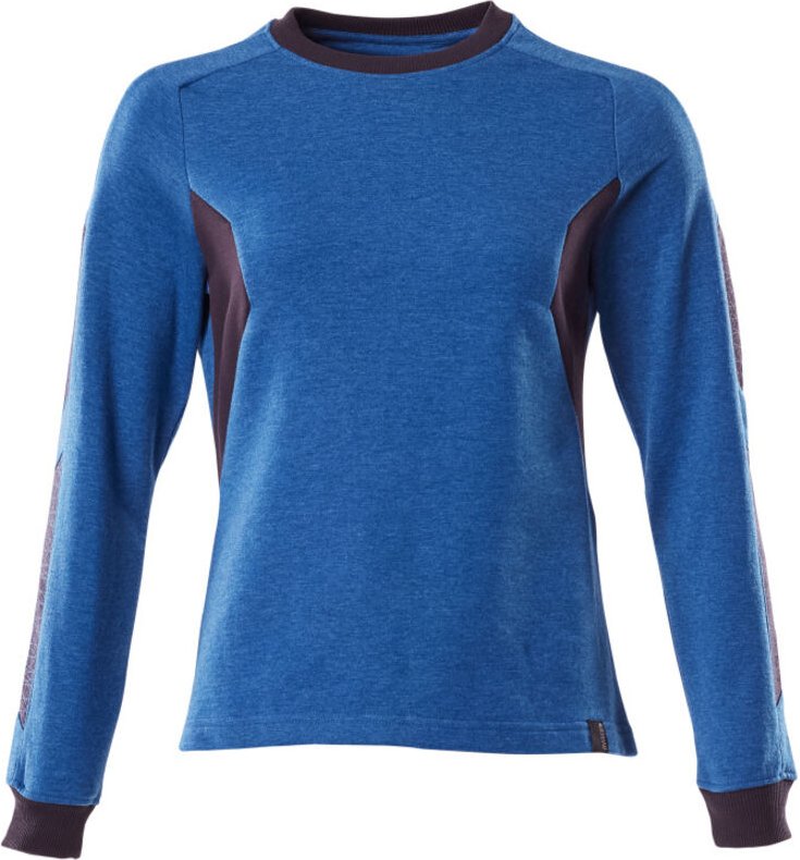 Mascot ACCELERATE Sweatshirt, Damenpassform 18394 Gr. L azurblau/schwarzblau