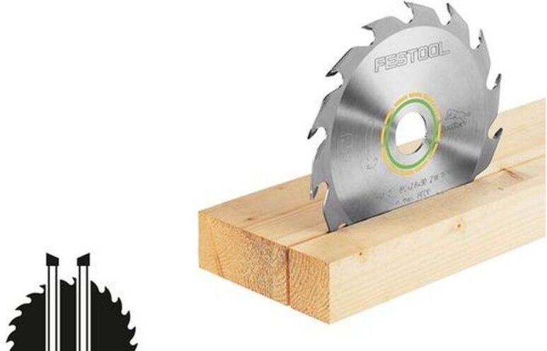 Kreissägeblatt wood rip cut hw 210x2,6x30 PW16 (493196) - Festool
