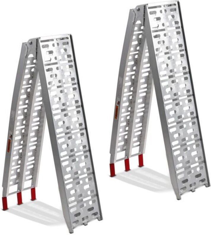 Set 2x Lade rampen für Polaris Scrambler 1000 / 850 680 kg Alu I