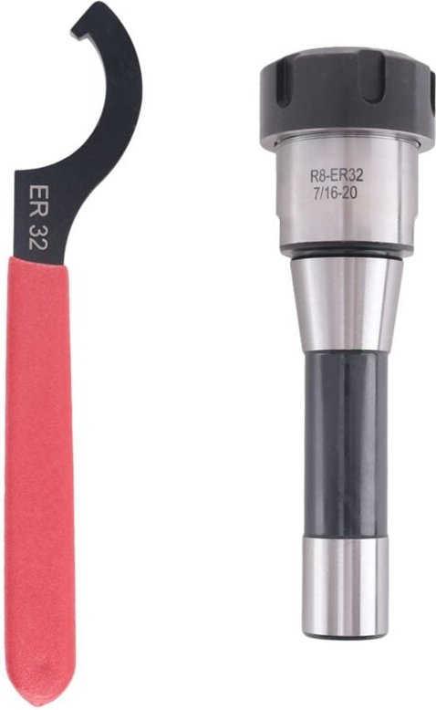 1 STueCK 6,3 R8-ER32 7/16 Spannzangenhalter CNC-fraesen Drehmaschine R8 Spindel Werkzeug
