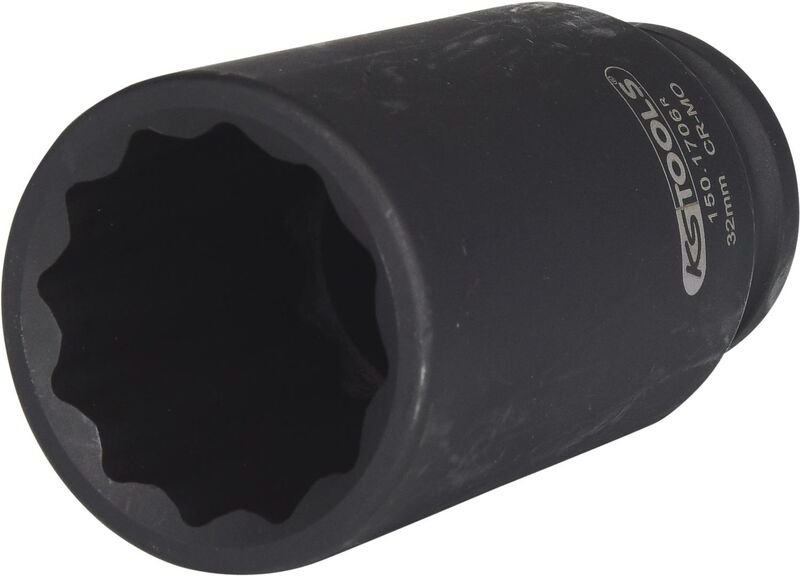 1/2' Spezial-Gelenkwellen-Kraft-Stecknuss, 32mm