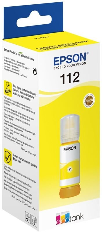 Epson EcoTank 112 - 70 ml - Gelb - original - Nachfülltinte