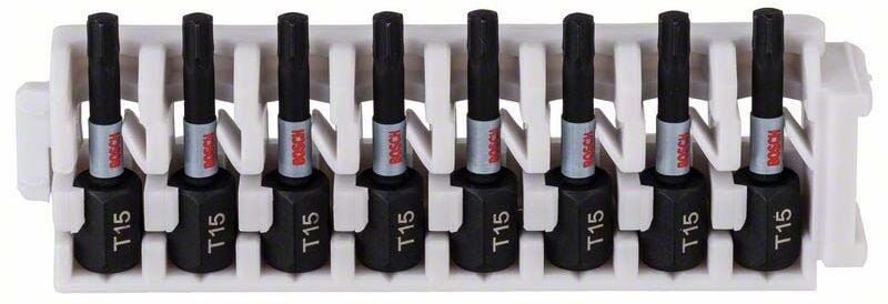 Impact Control Schrauberbitpack 8-teilig mit T15 25 mm - Bosch