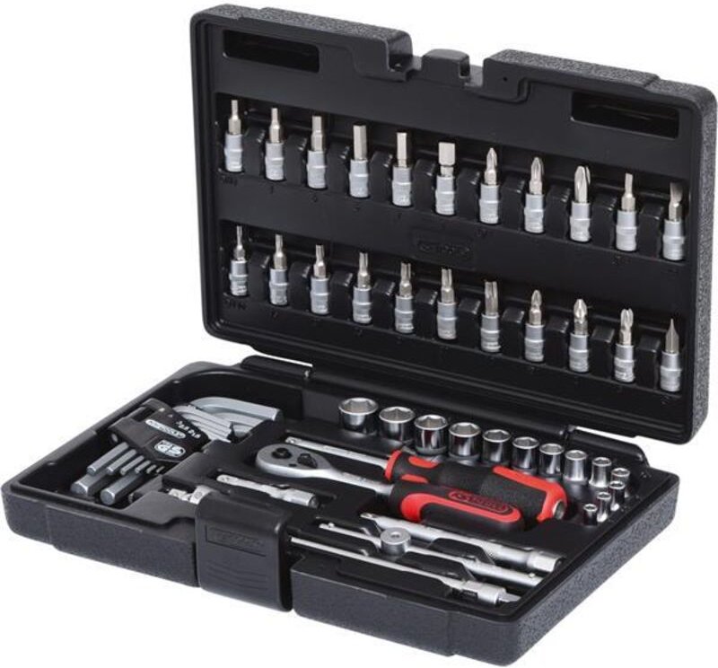 Ks Tools 1/4' Steckschlüssel-Satz, 51-teilig