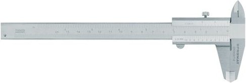 Nordwest Handel Ag - Taschenmessschieber DIN862 150mm m.Feststellschraube Schnabel-L.40mm f.Li.