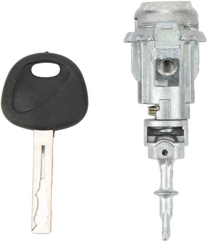 Ej.Life 819702TA00, Auto-Fahrerseitentür-Schließzylinder, Langlebiger, Harter, Harter Tür-Schließzylinder mit Schlüssel ...