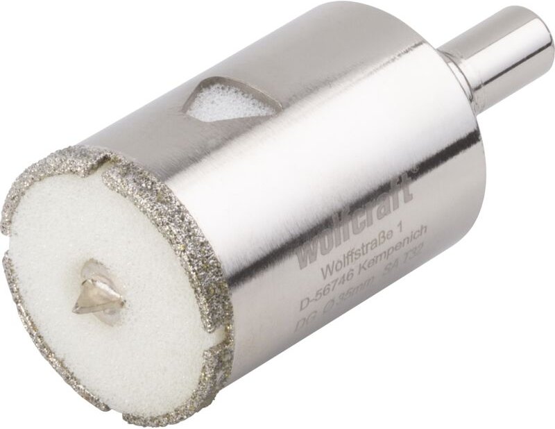 Lochsäge ø 35 mm Diamant Bits & Bohrer - Wolfcraft