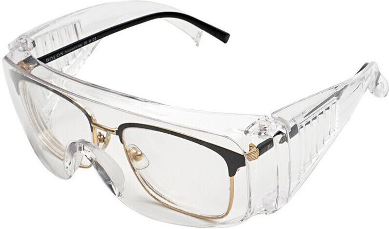 Schutzbrille für Brillenträger, Wind- und UV-Schutz, Vollsichtbrille