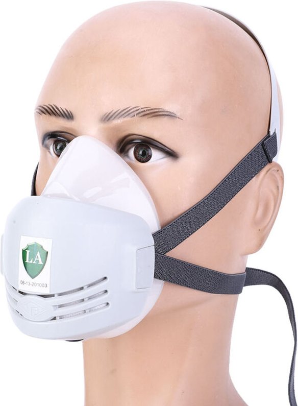 Ej.Life Schweißer-Schweißfilter, Farbspritz-Gasmaske für Schweißer-Antistaub-Atemschutzmaske