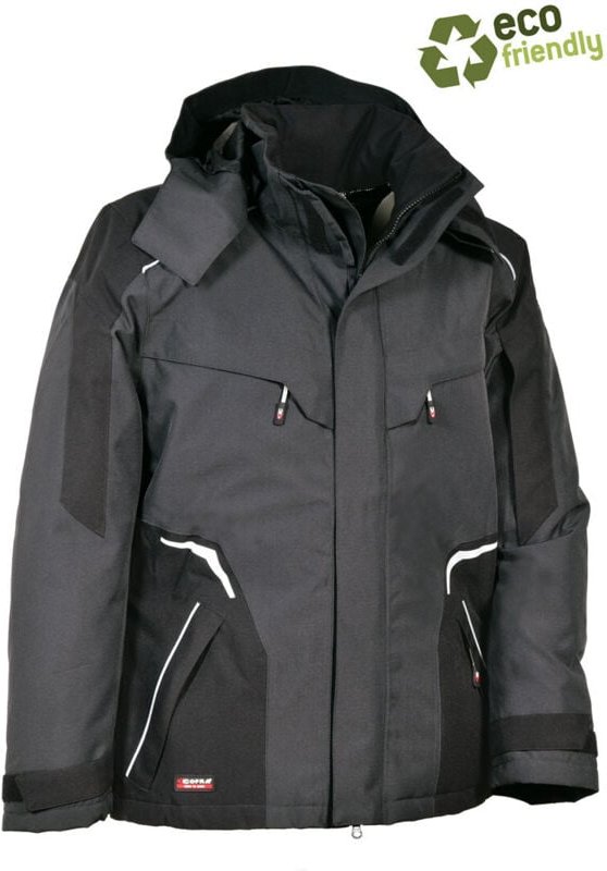 Cofra Winter-Arbeitsjacke wasserdicht Igarka 200 g/m² Grau 48