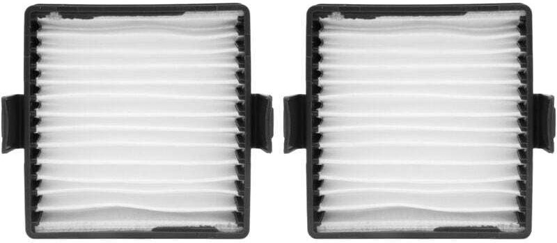 2-teiliges Staubsaugerfilter-Set, hocheffiziente ABS-Staubsauger-Zubehörteile, passend für P712, P713 und P714K