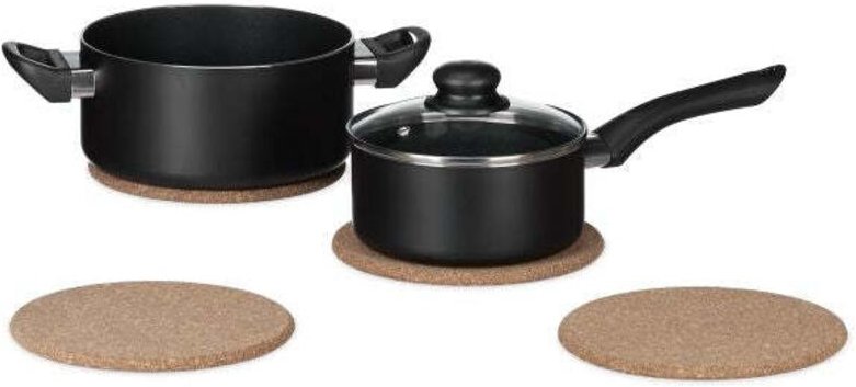 Cork trivet set of 4